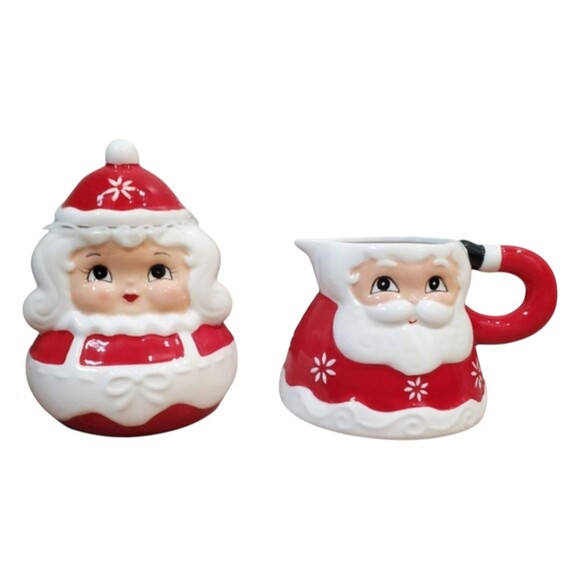 Johanna Parker Mr. & Mrs. Claus Cream Sugar RD Christmas Tree - Picture 6 of 7